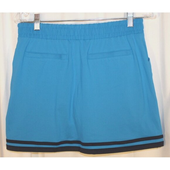 NEW Original Penguin SMALL Essential Golf Skort Skirt BLUE - Picture 4 of 4
